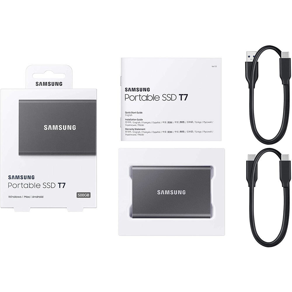 Ổ cứng di động SSD 1TB Samsung T7 Shield 1050MB/s MU-PE1T0 - Ảnh 3